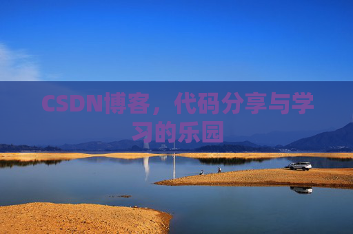 CSDN博客，代码分享与学习的乐园